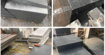 北京 芝麻黑地铺石材