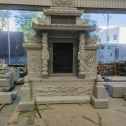 北京 芝麻灰高档墓碑、土墓，一套也支持定做