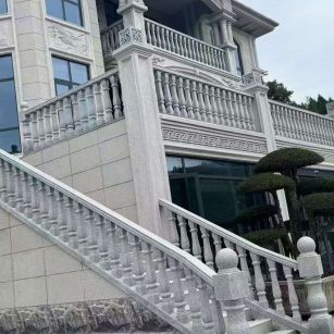 北京 芝麻白别墅，栏杆