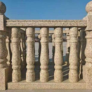 北京 黄金麻栏杆（扶手，花瓶柱，将军柱）