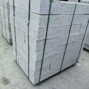 北京 芙蓉白火烧两面路沿石