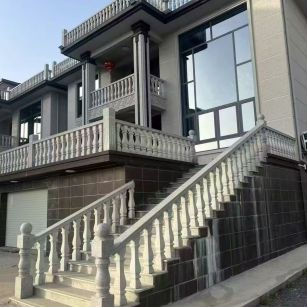 北京 芝麻白别墅阳台栏杆，楼梯栏杆