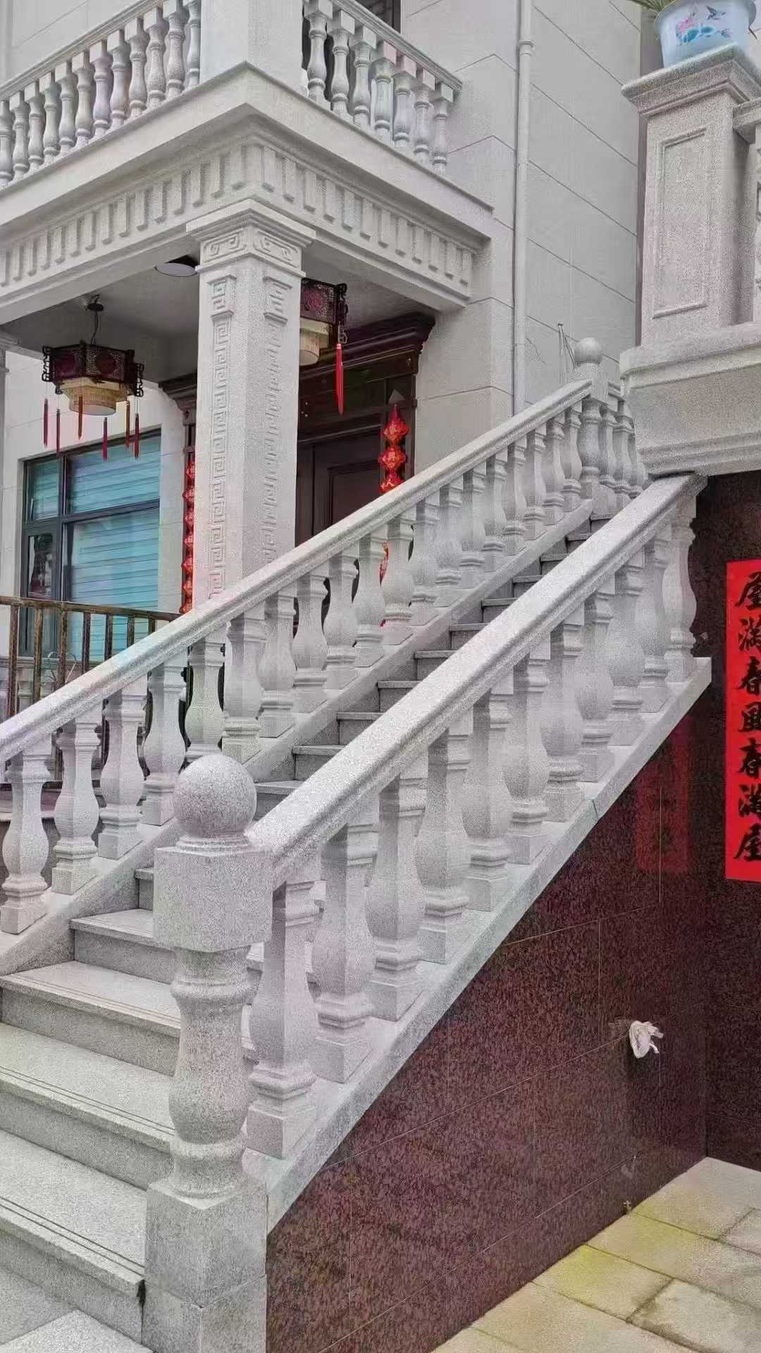 北京 天然石材 阳台庭院护栏、栏杆