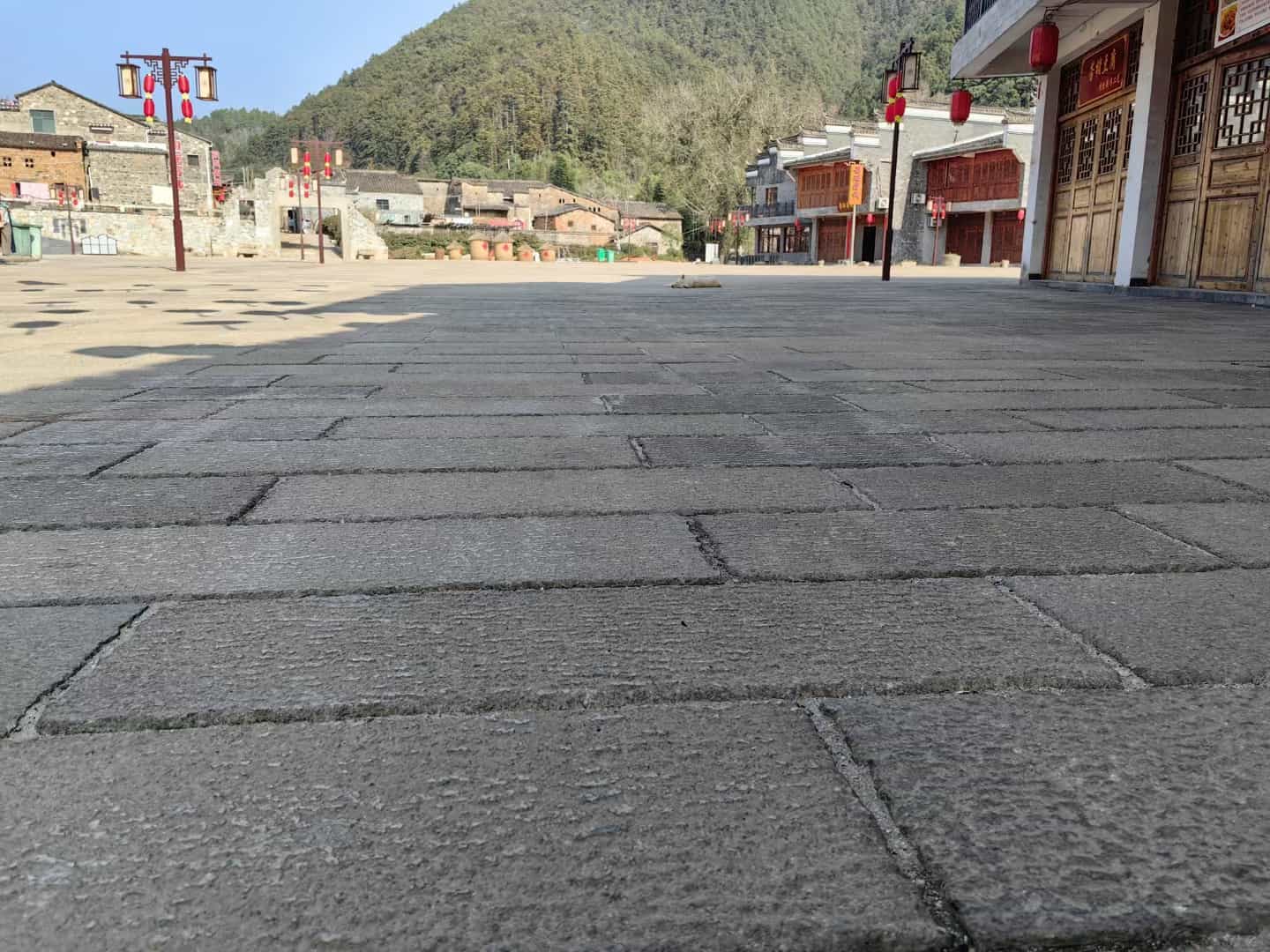 北京仿古石铺装效果