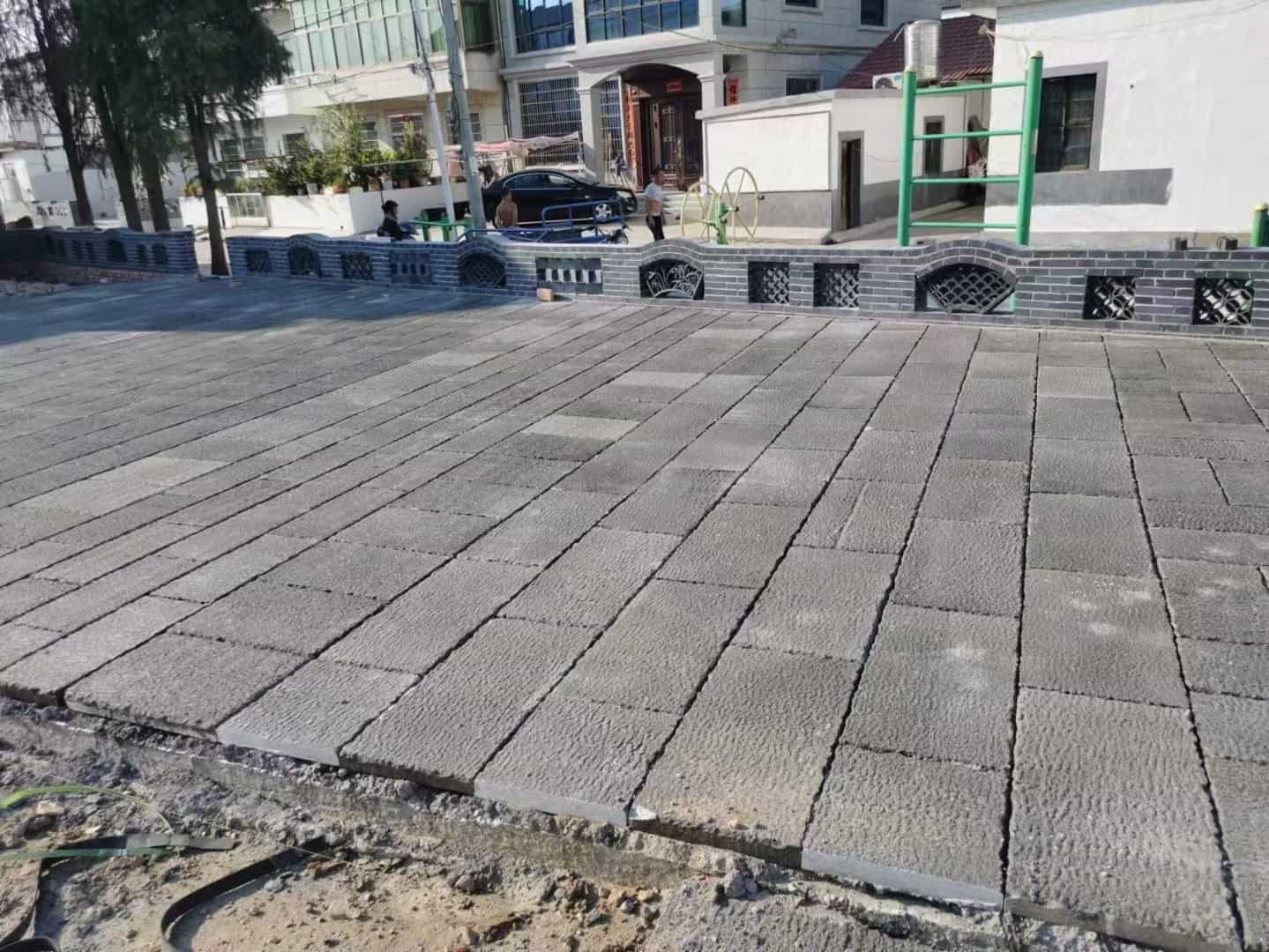 北京仿古石铺装效果