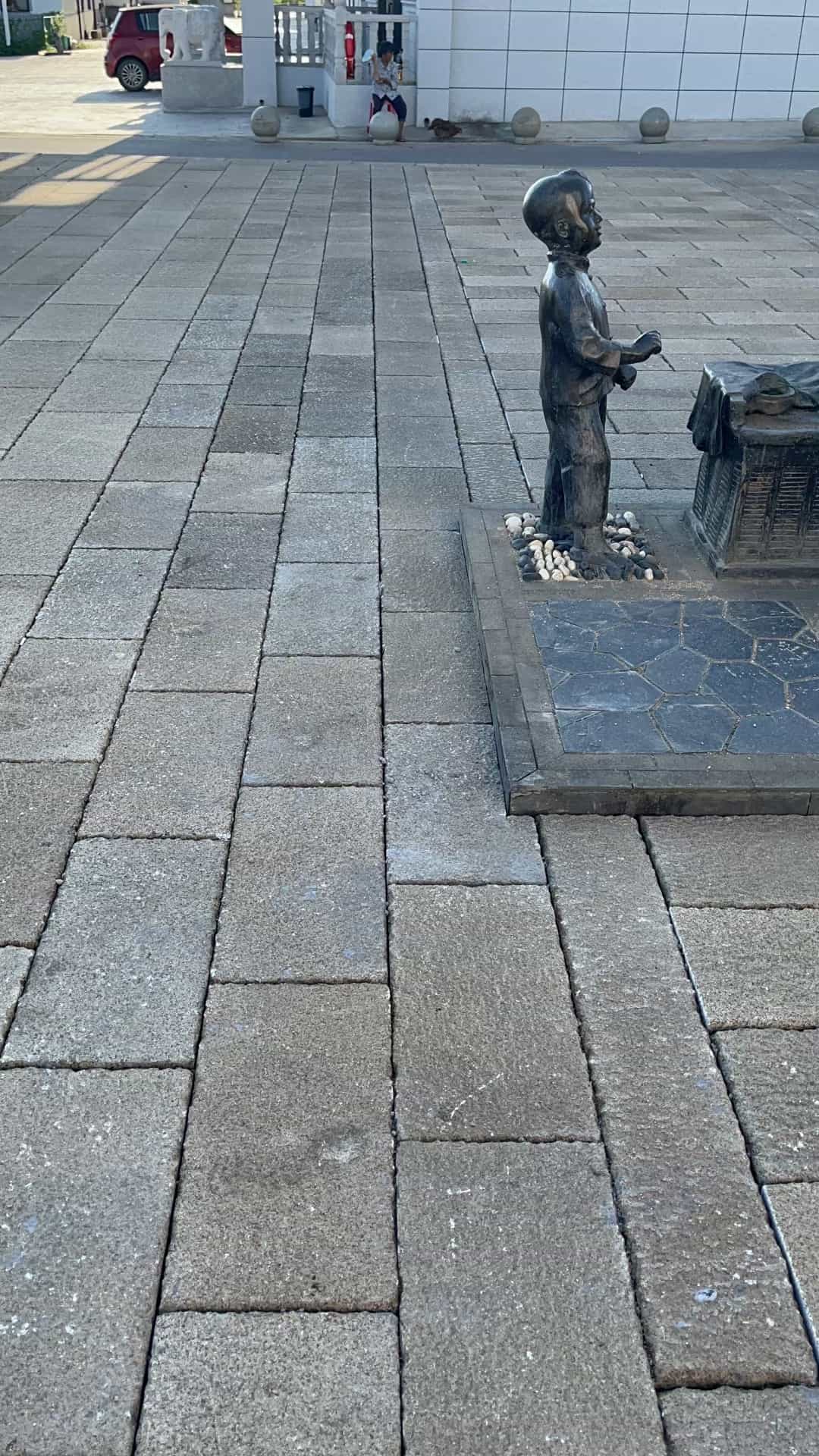 北京仿古石铺装效果