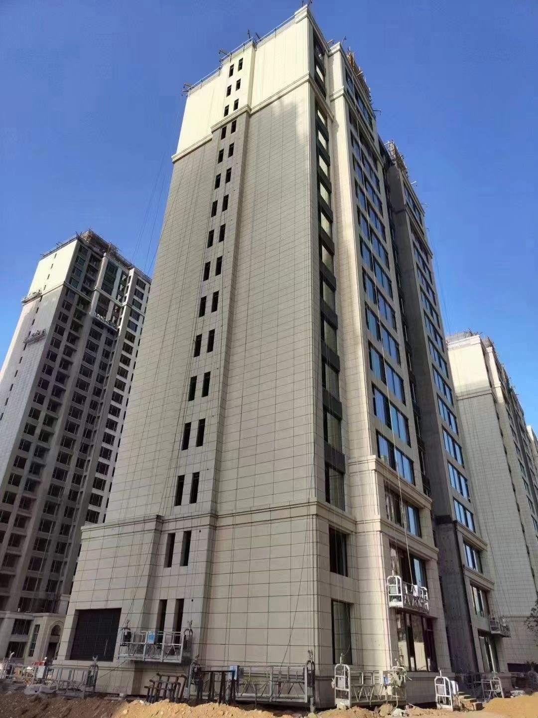 北京黄金麻高端小区，外墙干挂