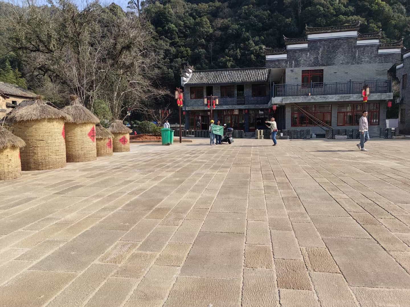 北京仿古石铺装效果