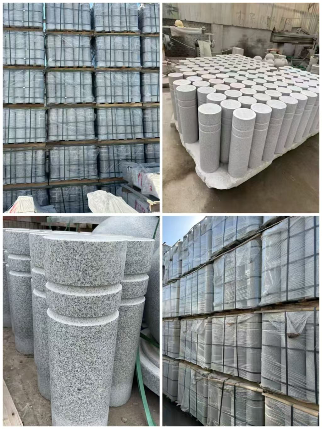 北京 芝麻白花岗岩挡车柱、隔离柱多少钱