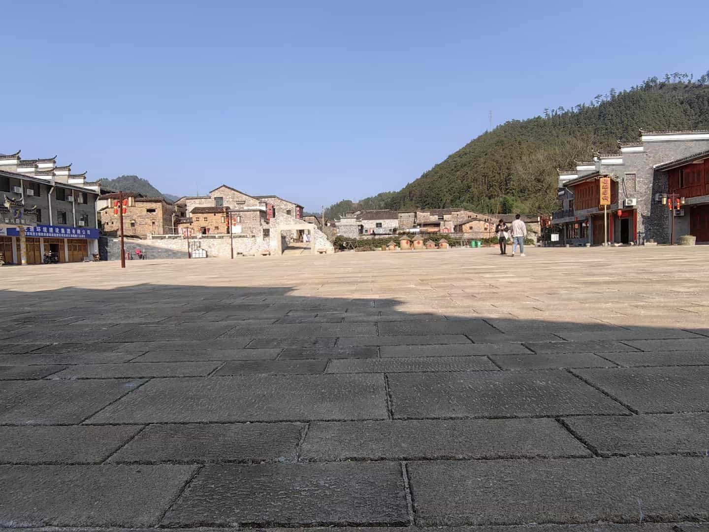 北京仿古石铺装效果