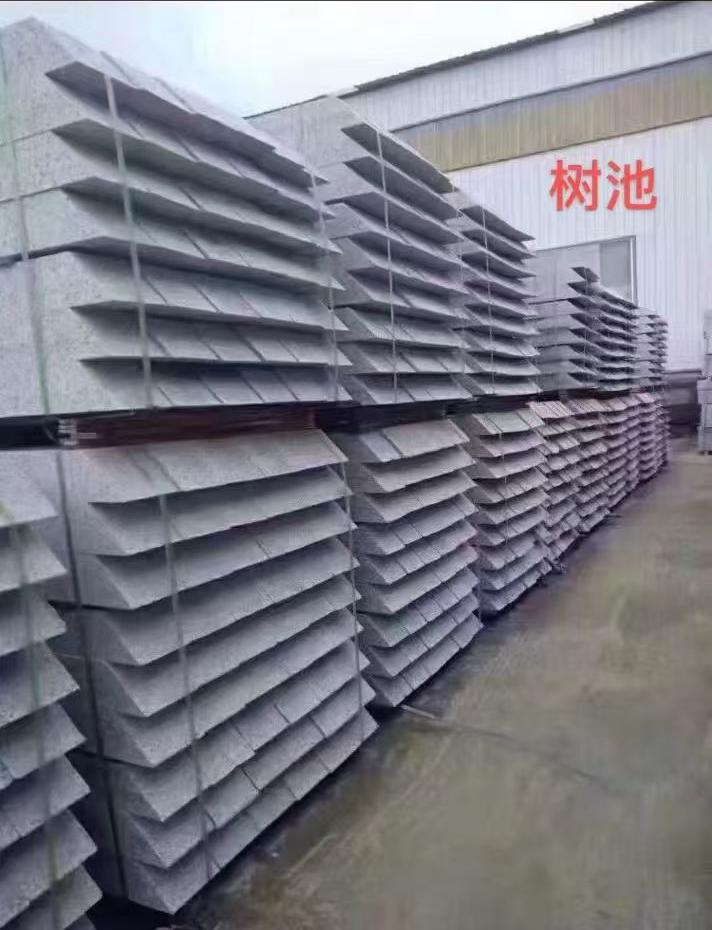 北京 芝麻灰切头树池