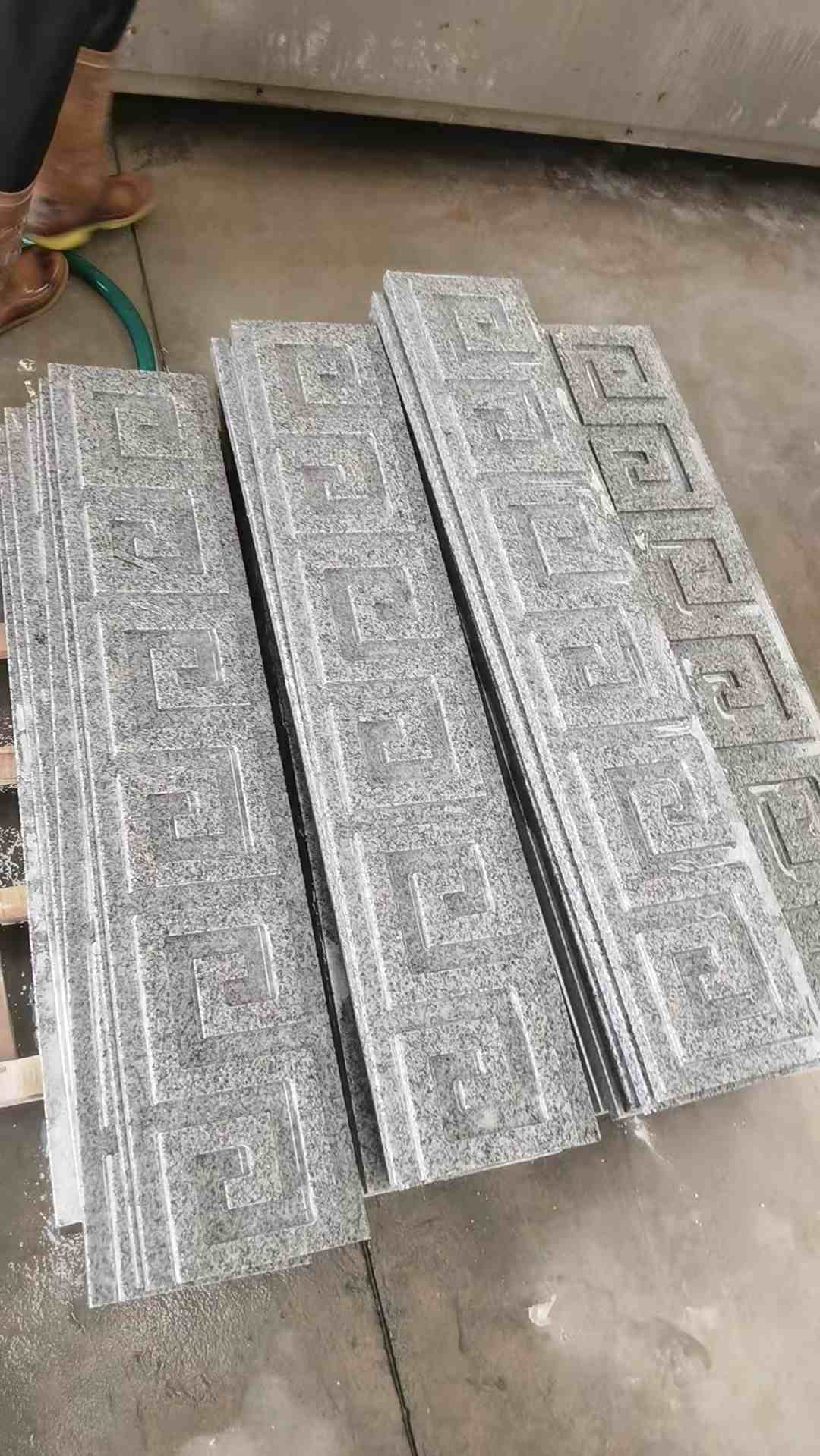 北京 别墅回纹线条，雕刻