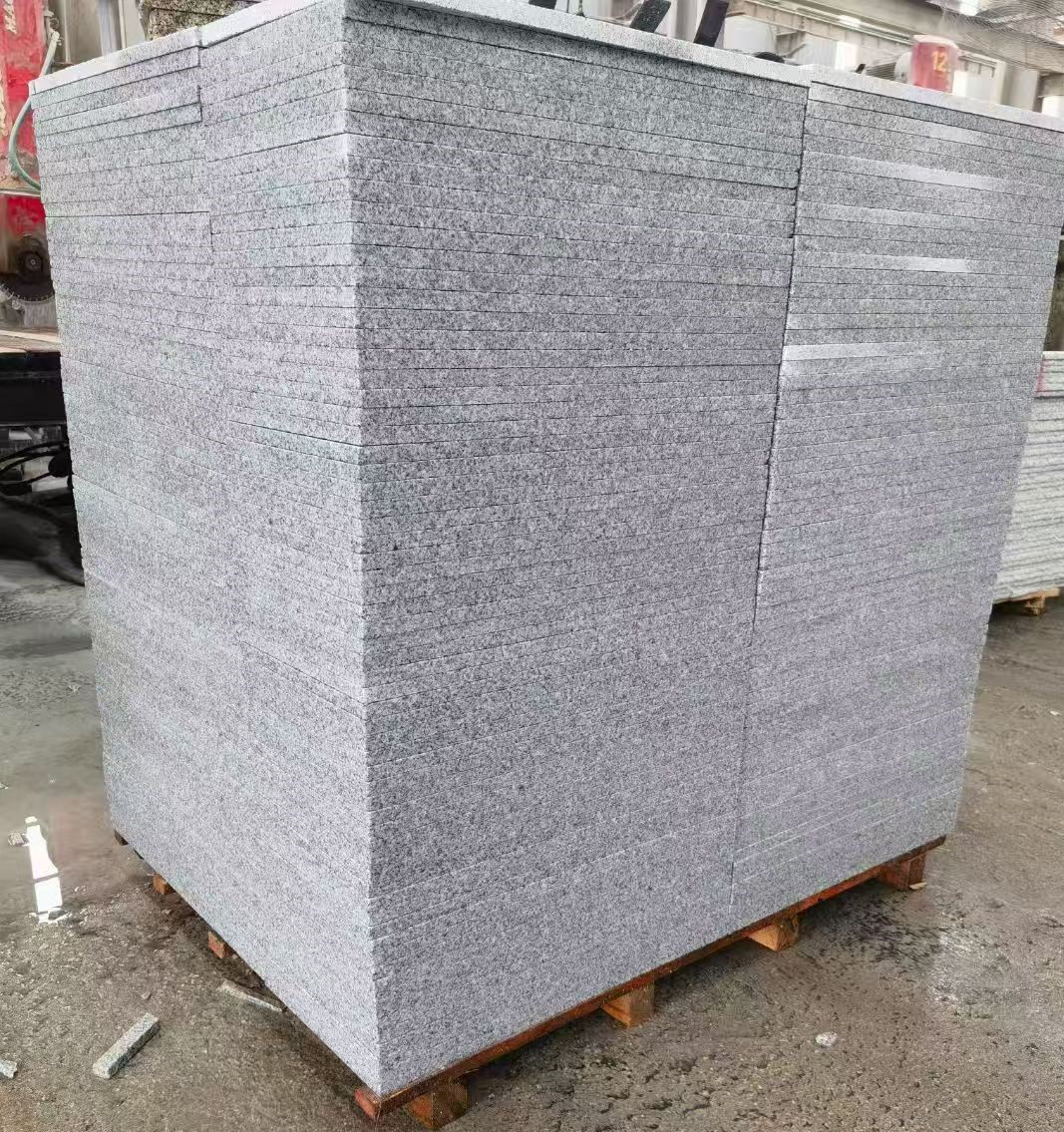 北京 火烧面地铺石，街道广场园林市政工程板，1.8~5.0厚均有现货