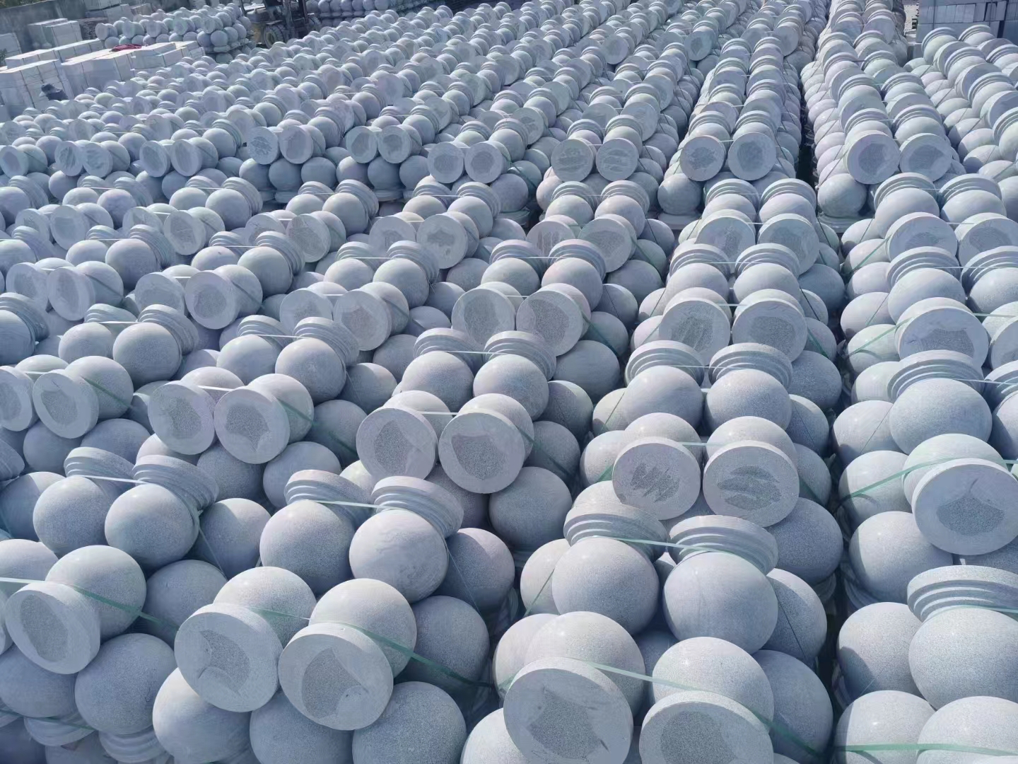 北京芝麻白挡车球